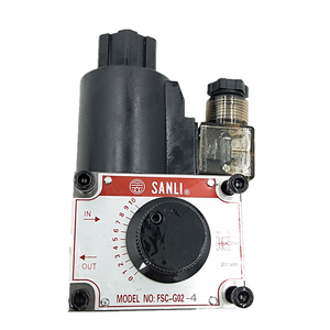 Débitmètre électromagnétique soupape de commande FSC-G03 FSC-G02-4 soupape de régulation de vitesse hydraulique FSC-G03-4-24-01-NO - Product Image 4