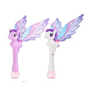 Máquina de bolhas de água para festas e festas, pistola de bolhas para crianças, brincar ao ar livre, unicórnio, soprador de bolhas para o interior de verão - Product Image 1