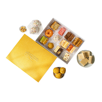 Boîte de chocolat aux dattes rectangulaire, emballage de biscuits personnalisé durable, boîte de luxe pour mariage, boîte à bonbons