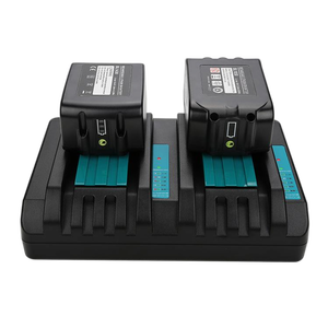 <span class=keywords><strong>Chargeur</strong></span> mural <span class=keywords><strong>rapide</strong></span> double port DC18RD 4 ports DC18SF de remplacement pour <span class=keywords><strong>Makita</strong></span> 14.4V <span class=keywords><strong>18V</strong></span> BL1430 BL1460 BL1830 BL1860 BL1890 - Product Image 3
