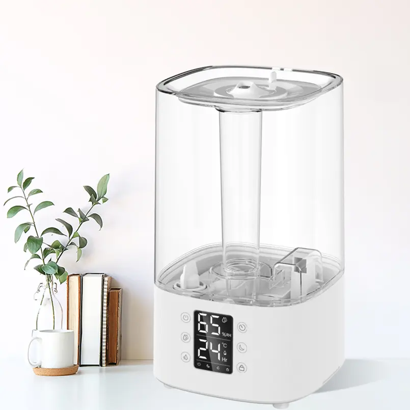 RUNAL 4 Liter Fernbedienung Smart Wifi Digital Aroma Diffusor Ultraschall Luftbe feuchter mit Nachtlicht für Schlafzimmer