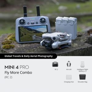 DGI Mini 4 Pro Fly More <span class=keywords><strong>Combo</strong></span> (RC 2) Original, Nuevo, con 3 Baterías, 8k Profesional, Largo Alcance - Product Image 4