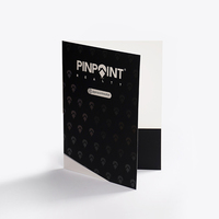 Carpeta de Archivo Expandible de Cartón Tamaño A4 Personalizada y Económica para Presentaciones de Empresa con Ranuras para Tarjetas de Visita