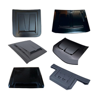 Capots de moteur avant noirs OEM ABS pour Chery Jetour T2, kits de carrosserie 4x4 tout-terrain, usine OEM
