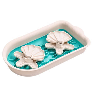 Mangeoire lente en forme de voilier-Bol de puzzle interactif pour chats et chiens, conception sans pointe avec barrières anti-étouffement - Product Image 1