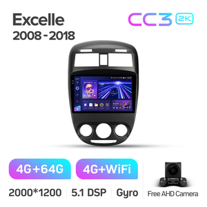 TEYES CC3 2K Car DVD Player for Buick Excelle 2008 - 2018 10/9 Inch Car Stereo DVD Video Audio Player - Product Image 3