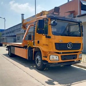 Camión de Remolque Shacman de 8 Toneladas para Reparación y Rescate en Carreteras, Camiones de Remolque de Servicio Pesado con Grúa Hidráulica en Venta - Product Image 3