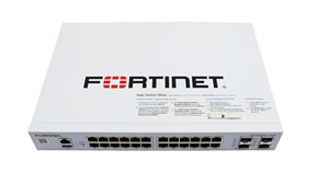 โมดูลสวิตช์เครือข่าย Fortinet รุ่น FS-124F แบบใช้พลังงานจากแบตเตอรี่ 24 พอร์ต POE SNMP QoS Stackable LACP ความเร็ว 10/100/1000Mbps ความจุ 480Gbps - Product Image 4