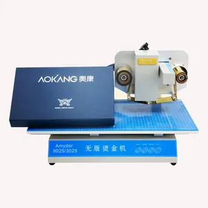 TONGRO 3025 Foil printer hot foil transfer machine golden heat press machine non plating making stamping machine