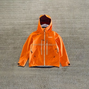 Vestes en nylon de haute qualité à fermeture éclair, design personnalisé à 3 couches, coupe-vent imperméable, veste coupe-vent en nylon pour homme - Product Image 1