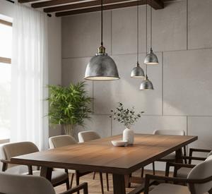 Lampes suspendues en laiton italien élégantes à LED noires, luminaire de plafond moderne, fonction de gradation, installation facile, salon, CRI 80 - Product Image 3