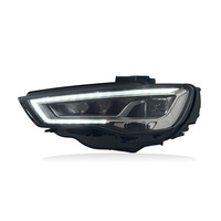Compatible avec l'ensemble de phares Audi A3 2014-2016, mise à niveau vers les nouveaux phares avant à LED Matrix 2017 avec feux de jour (DRL) et clignotants séquentiels