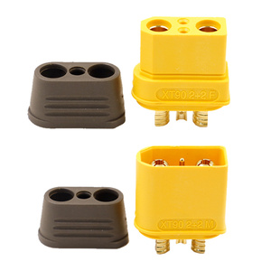 Acoplador de Batería con Brida de Nylon Amass XT90 XT90-S XT90H-M, 45A, para Baterías LiPo, Drones, Patinetes Eléctricos y Bicicletas Eléctricas - Product Image 4