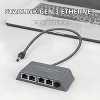 Adaptateur Ethernet RJ45 Mini Gen 3 à 4 ports, réseau externe filaire pour 4 appareils, connexion simultanée