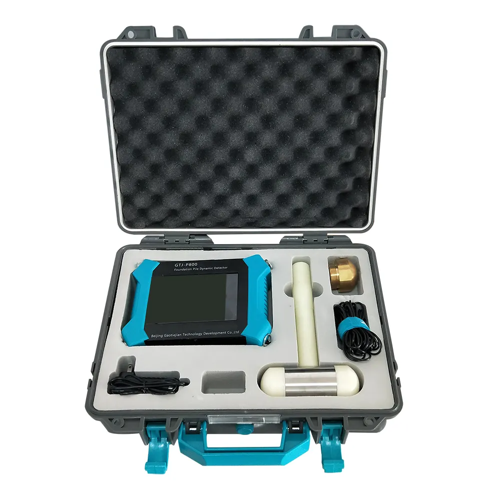 High Precision IWIN P800 Low Strain Test Pile Echo Tester Low Strain Integrity Tester