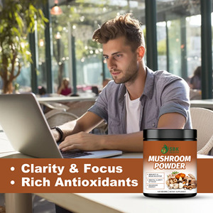Wholesale Natural Energy <b>Supplements</b> Boost Immune Function and Mental Clarity Vegan Complex Mushroom Coffee Powder Drink - Product Image 5