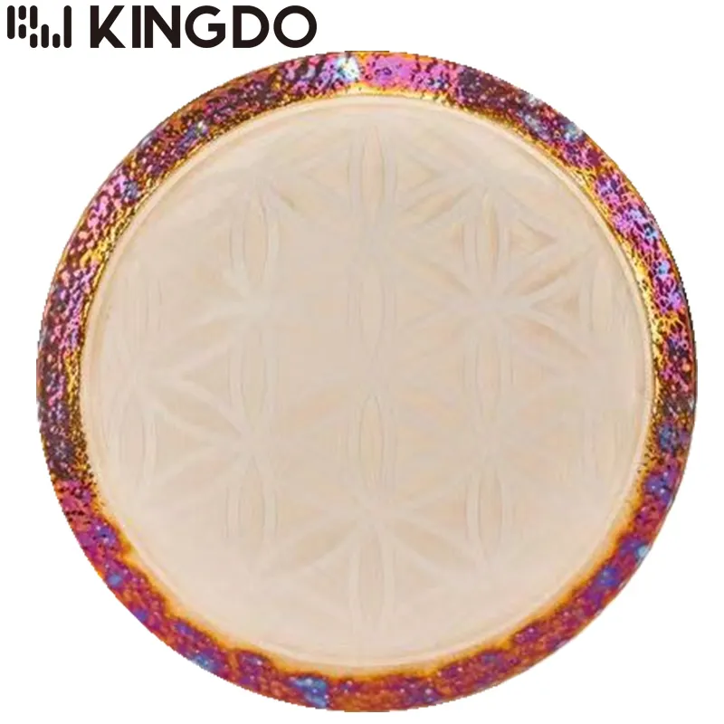 Kingdo new product stainless steel gong for music therapy