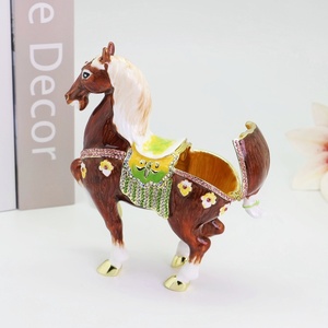 SHINNYGIFTS 2026 nuovo anno regalo animale zodiaco scatola decorativa per soggiorno e studio creativo Feng Shui ornamento all'ingrosso - Product Image 5