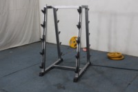 Support vertical commercial pour haltères – Construction métallique stable et durable pour équipement de fitness en salle de sport