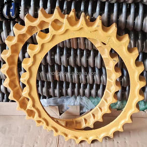 124-27-51351 bagian <span class=keywords><strong>undercarriage</strong></span> <span class=keywords><strong>dozer</strong></span> <span class=keywords><strong>D41</strong></span> segmen sproket D41P-6, D41E-6K, rantai D41P-6K sproket - Product Image 4