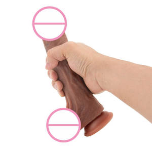 Ucuz büyük dev ejderha silikon yapay penis yumuşak gerçekçi seks oyuncak vantuz ile kadınlar için doğal sıvı silikon - Product Image 5