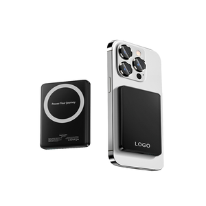 Cargador Portátil Magnético Ultra Delgado de 5000mAh y 20W, Carga Rápida Inalámbrica de Aleación de Aluminio para Exteriores - Product Image 1