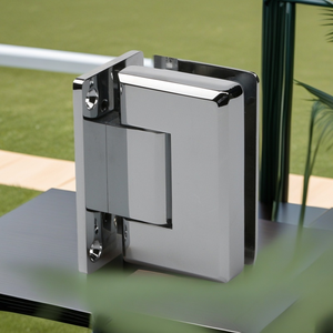 American H1050EC Type 180-degree Glass Wall to Glass Cadre <span class=keywords><strong>de</strong></span> <span class=keywords><strong>douche</strong></span> en laiton Paravent <span class=keywords><strong>de</strong></span> <span class=keywords><strong>porte</strong></span> en verre pivotant Charnières <span class=keywords><strong>de</strong></span> <span class=keywords><strong>porte</strong></span> <span class=keywords><strong>de</strong></span> <span class=keywords><strong>douche</strong></span> - Product Image 1