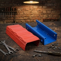 Goulotte de câblage électrostatique perforée de type cheminée 100x50 150x100 200x100 300x100