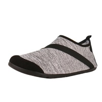 Chaussures aquatiques respirantes pour hommes, à bout large, avec sangle de maintien, résistantes aux odeurs, séchage rapide, tige en Spandex, semelle antidérapante