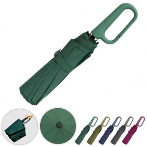 Contemporary Limited - Time Offer Folding Umbrella Fully-Automatic UV Protection Umbrella with Bag <b>Hook</b> - Product Image 4