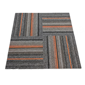 Moquette carrée de grande surface en gros pour bureau, design moderne simple pour immeuble de bureaux, moquette complète à assembler - Product Image 2