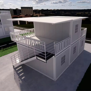China Luxury 20ft 40ft Prefabricated Container Van <b>House</b> Custom Steel Sale Philippines Dubai Europe Cebu Prefab Container Home - Product Image 5