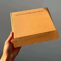 Boîtes d'expédition personnalisées pour le commerce électronique avec bande détachable, faciles à ouvrir, en carton ondulé