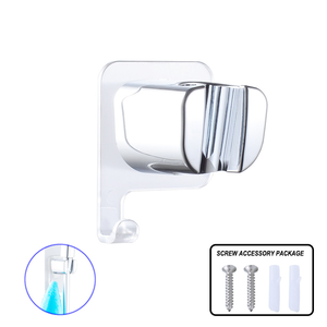 No-Drill Shower Head Holder Adjustable <strong>Spray</strong> Head <strong>Mount</strong> Bathroom Shower Accessories Rain Shower Head Bracket Fixed Wall <strong>Mount</strong> - Product Image 2
