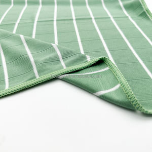 40x40 cm 370 GSM Serviette de lavage de voiture <span class=keywords><strong>Microfibre</strong></span> <span class=keywords><strong>Bambou</strong></span> Chiffon de nettoyage pour <span class=keywords><strong>vitre</strong></span> - Product Image 3