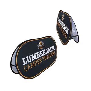 High Quality Portable A-<b>Frame</b> Display Double-Sided Printed Event Pop-up Banner Digital Outdoor Foldable Tradeshow Giveaways - Product Image 2