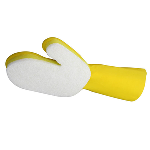 Gants en latex sans poudre de 36 cm <span class=keywords><strong>pour</strong></span> le nettoyage domestique, la cuisine, <span class=keywords><strong>les</strong></span> <span class=keywords><strong>vitres</strong></span>, <span class=keywords><strong>les</strong></span> voitures, avec chiffon et éponge inclus - Vente en gros - Product Image 3