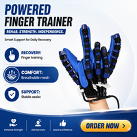 Gant de thérapie intelligent à miroir électrique Leyidi, exosquelette de doigt, appareil d'exercice de la main, certifié CE, rechargeable par USB, tailles S/M/L/XL, pour AVC