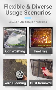 Pistola de Aire Comprimido Recargable Portátil Fabricada en China, 110000 rpm, Potente Mini Ventilador Turbo Aspirador en Existencia - Product Image 4