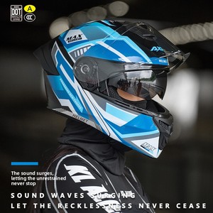 Casco de Motocicleta Integral/Abatible con Certificación 3C/DOT, Material ABS para Todas las Estaciones, para Hombres y Mujeres - Product Image 3