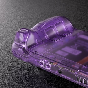 EXtremeRate Custom Game Accessories Clear Purple Shell for <b>Steam</b> <b>Deck</b> LCD Console - Product Image 4
