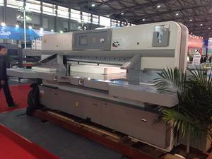 Mosun Papiersnijder Guillotine Hydraulische Automatische 920Mm Zware Kartonnen Golfkartonnen Verpakking - Product Image 2