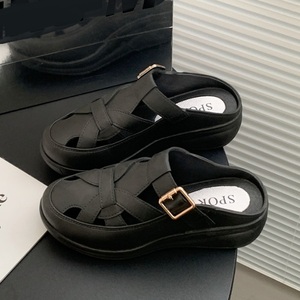 UP-0747D adorabili <span class=keywords><strong>sandali</strong></span> da spiaggia piatti da donna scarpe Casual con plateau con suola spessa - Product Image 4