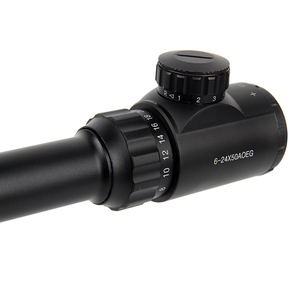 Lunette de visée optique 6-24x50AOEG avec réticule lumineux rouge et vert, idéale pour la chasse, compatible 11/20mm avec couvercle rabattable - Product Image 4