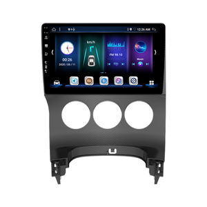 Lecteur multimédia de voiture d'alimentation d'usine intégré 9 "Navigation voiture Auto Play lecteur DVD de voiture pour <span class=keywords><strong>Peugeot</strong></span> <span class=keywords><strong>3008</strong></span> manuel AC - Product Image 1