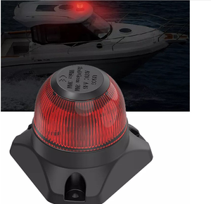 Feux de navigation pour bateau LED étanches 3 NM, blanc, rouge, vert, feux de poupe, marine, pour bateau de pêche, yacht, <span class=keywords><strong>voilier</strong></span> - Product Image 1