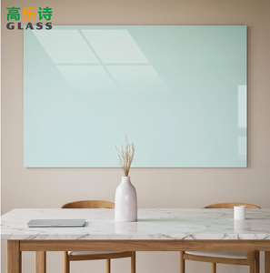 <span class=keywords><strong>Tableau</strong></span> blanc magnétique en verre GAOLESHI, verre trempé de 4 mm, 45x60 cm, sans cadre, certifié TUV, pour bureaux, salles de réunion, éducation - Product Image 1