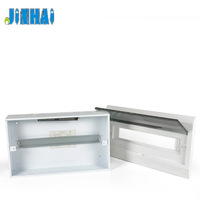 Boîtier de disjoncteurs moulé en métal JINHAI AK-17S 17 voies, type surface, pour distribution intérieure, protection IP30