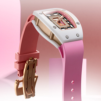 Montre automatique pour femme Bonest Gatti, boîtier en céramique titane de luxe, mouvement japonais, BG3003