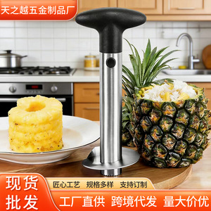 Pineapple Peeler Stainless Steel Core Remover Fruit Cutter Kitchen <b>Tool</b> - Product Image 4